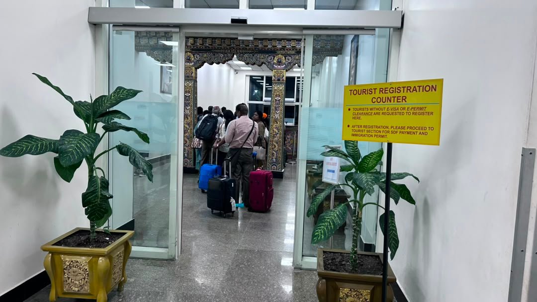 Tourist Registration Counter entrance